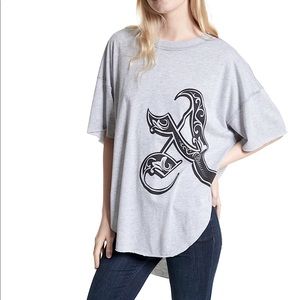 Free People Letter A Graphic Tee